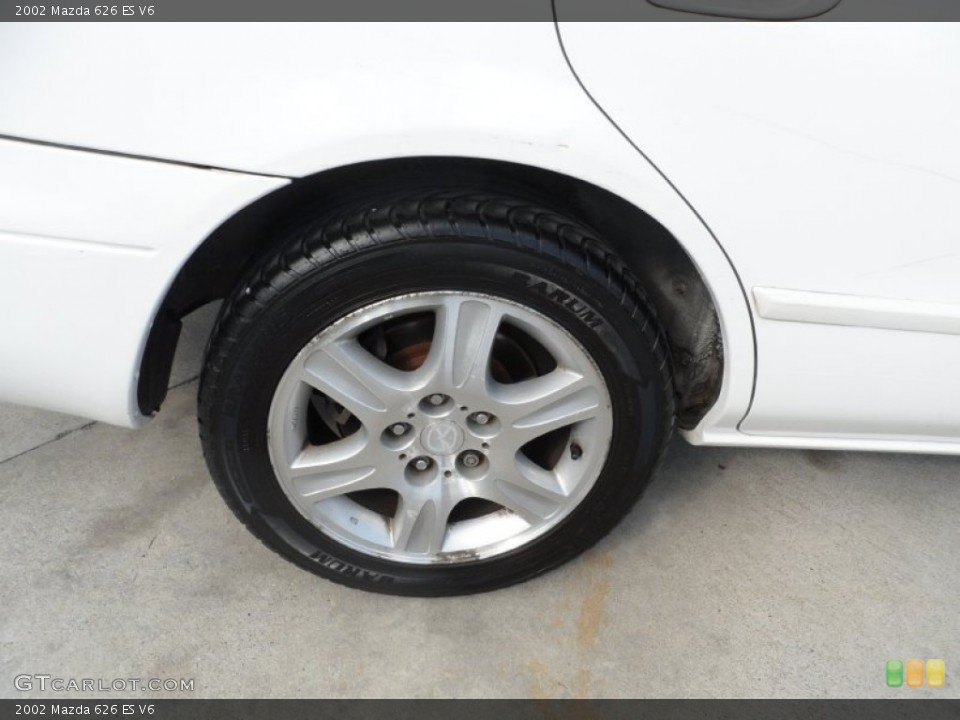 2002 Mazda 626 ES V6 Wheel and Tire Photo #55397211
