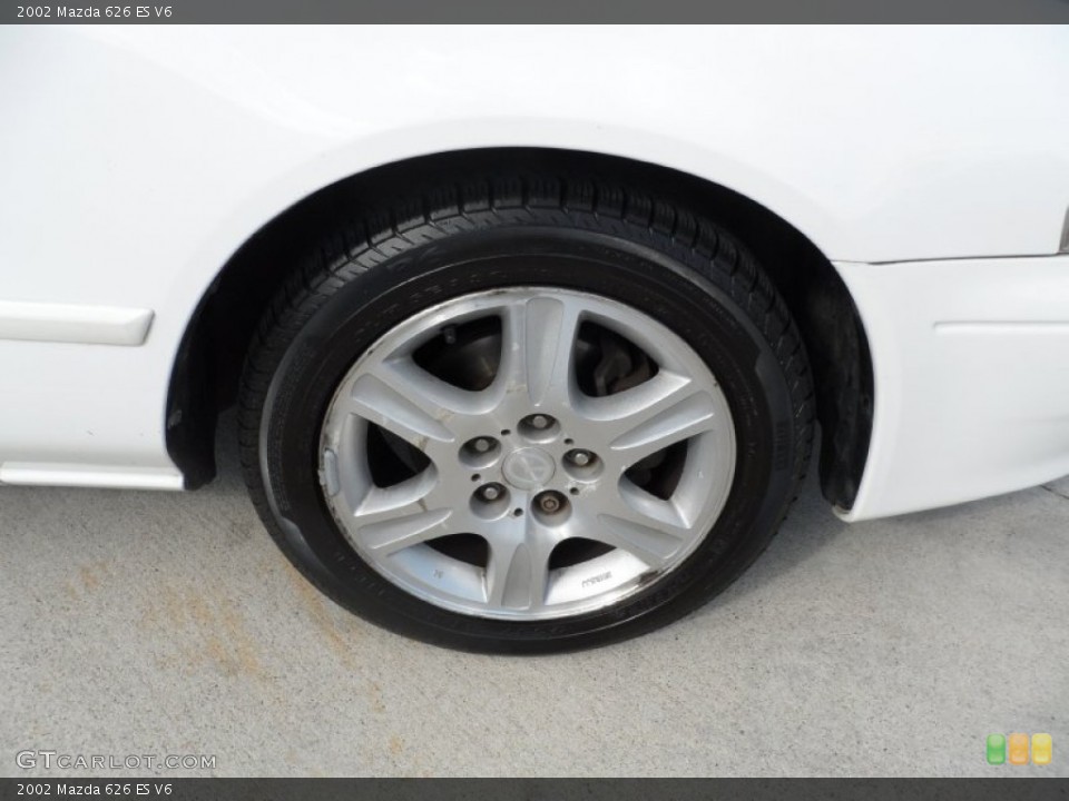 2002 Mazda 626 ES V6 Wheel and Tire Photo #55397220