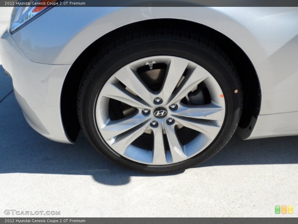 2012 Hyundai Genesis Coupe 2.0T Premium Wheel and Tire Photo #55398192