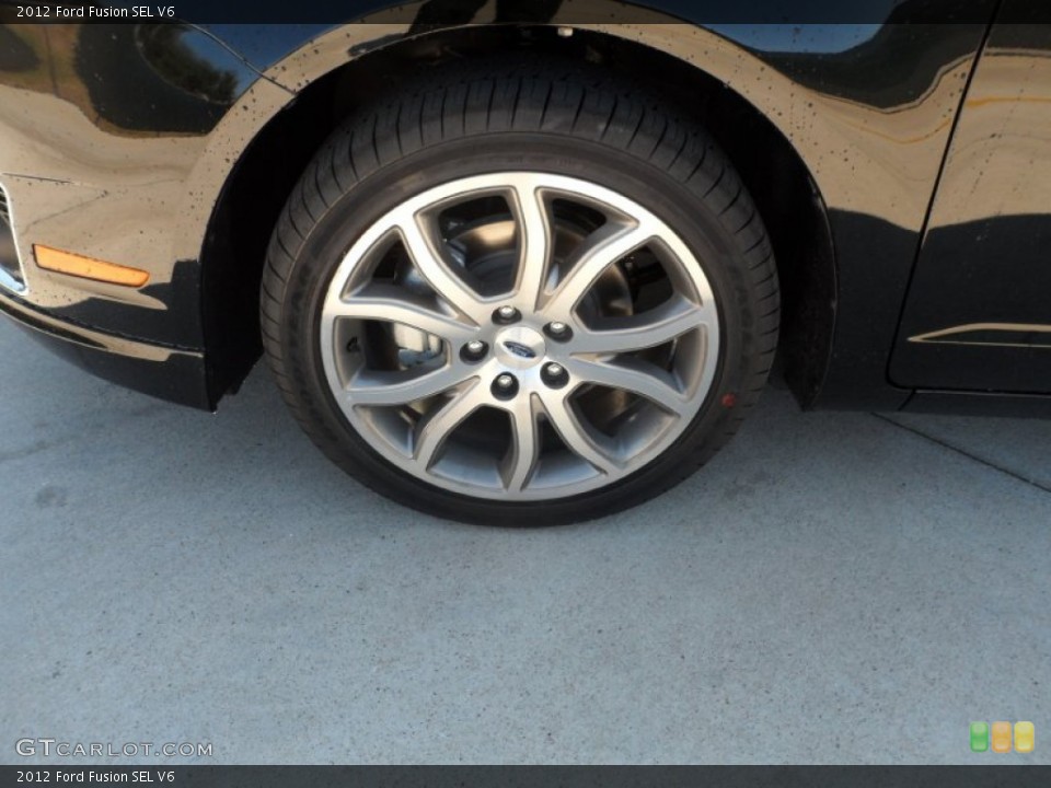 2012 Ford Fusion SEL V6 Wheel and Tire Photo #55398786