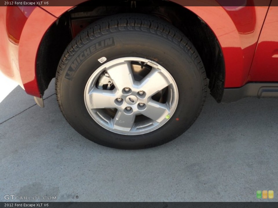 2012 Ford Escape XLT V6 Wheel and Tire Photo #55399242