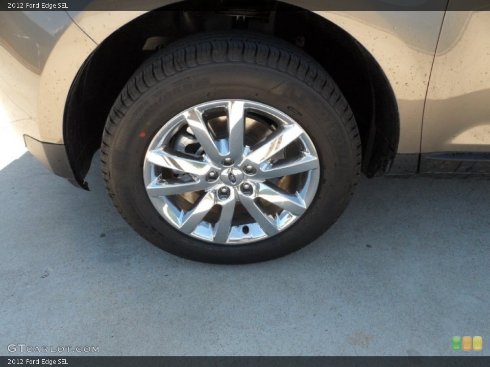 2012 Ford Edge SEL Wheel and Tire Photo #55400400
