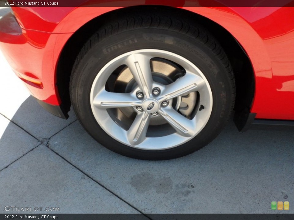 2012 Ford Mustang GT Coupe Wheel and Tire Photo #55400613