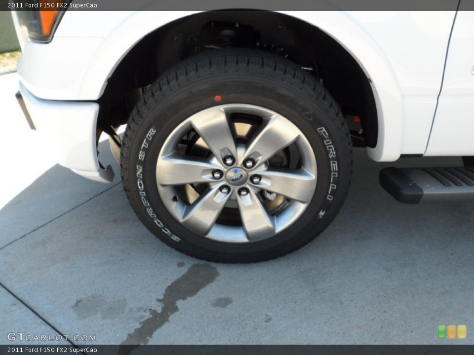 2011 Ford F150 FX2 SuperCab Wheel and Tire Photo #55400895