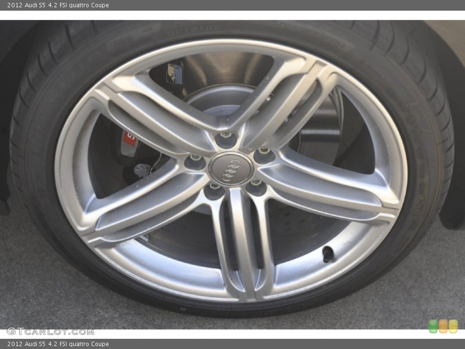 2012 Audi S5 4.2 FSI quattro Coupe Wheel and Tire Photo #55412087