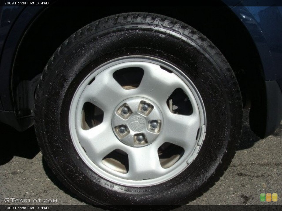 2009 Honda Pilot LX 4WD Wheel and Tire Photo #55413085