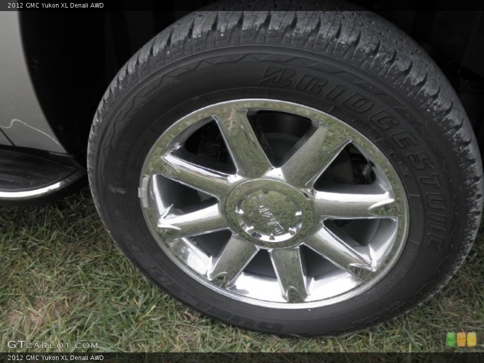 2012 GMC Yukon XL Denali AWD Wheel and Tire Photo #55415418