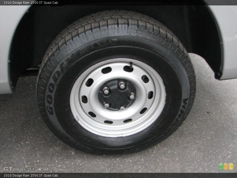 2010 Dodge Ram 1500 ST Quad Cab Wheel and Tire Photo #55419078