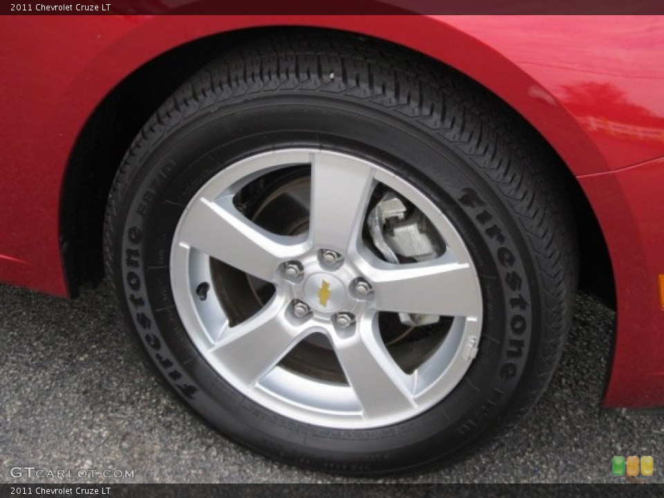 2011 Chevrolet Cruze LT Wheel and Tire Photo #55419771