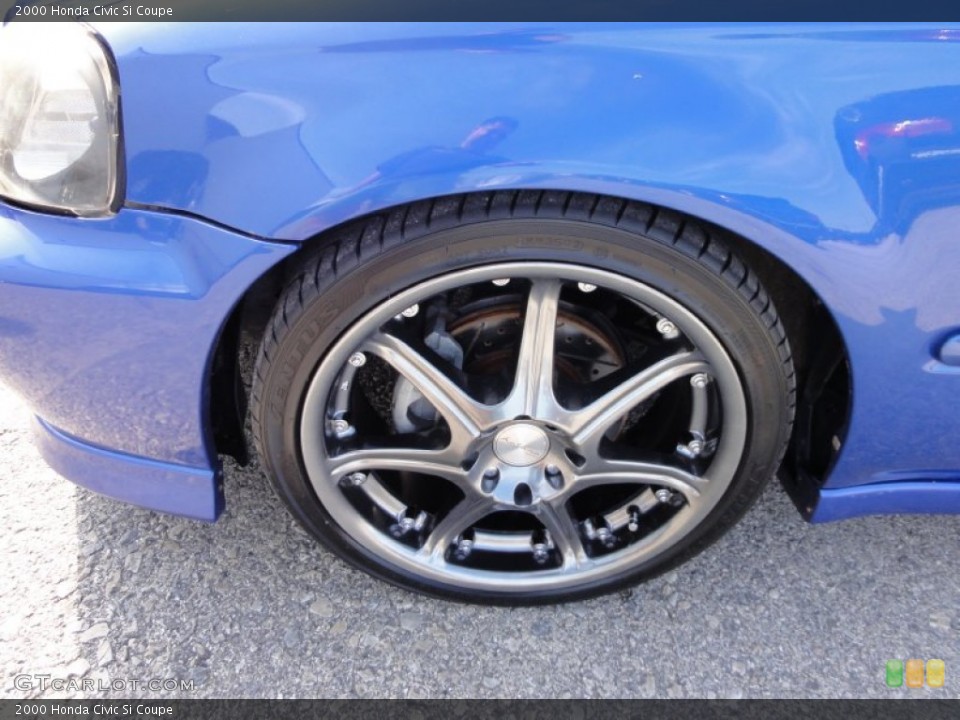 2000 Honda Civic Custom Wheel and Tire Photo #55423115