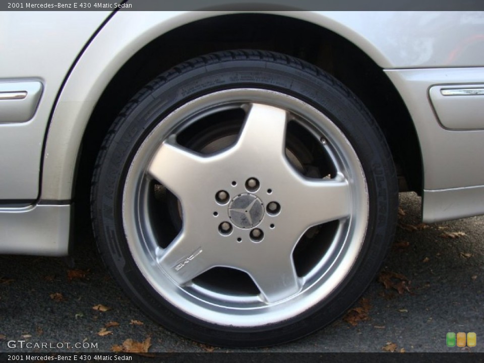 2001 Mercedes-Benz E 430 4Matic Sedan Wheel and Tire Photo #55423335