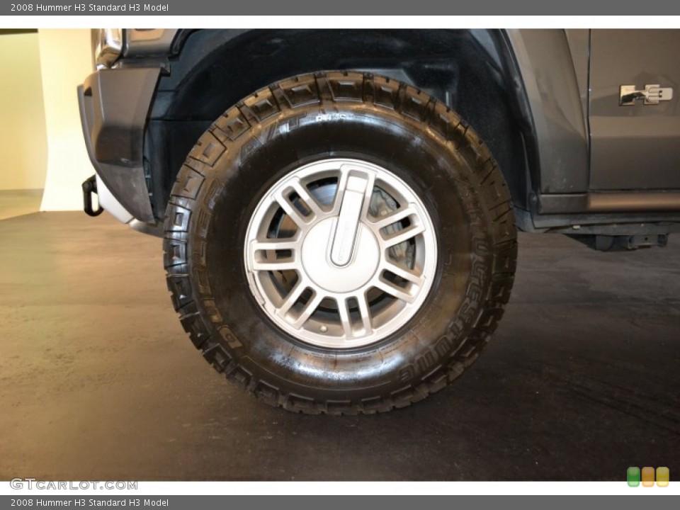 2008 Hummer H3  Wheel and Tire Photo #55424874
