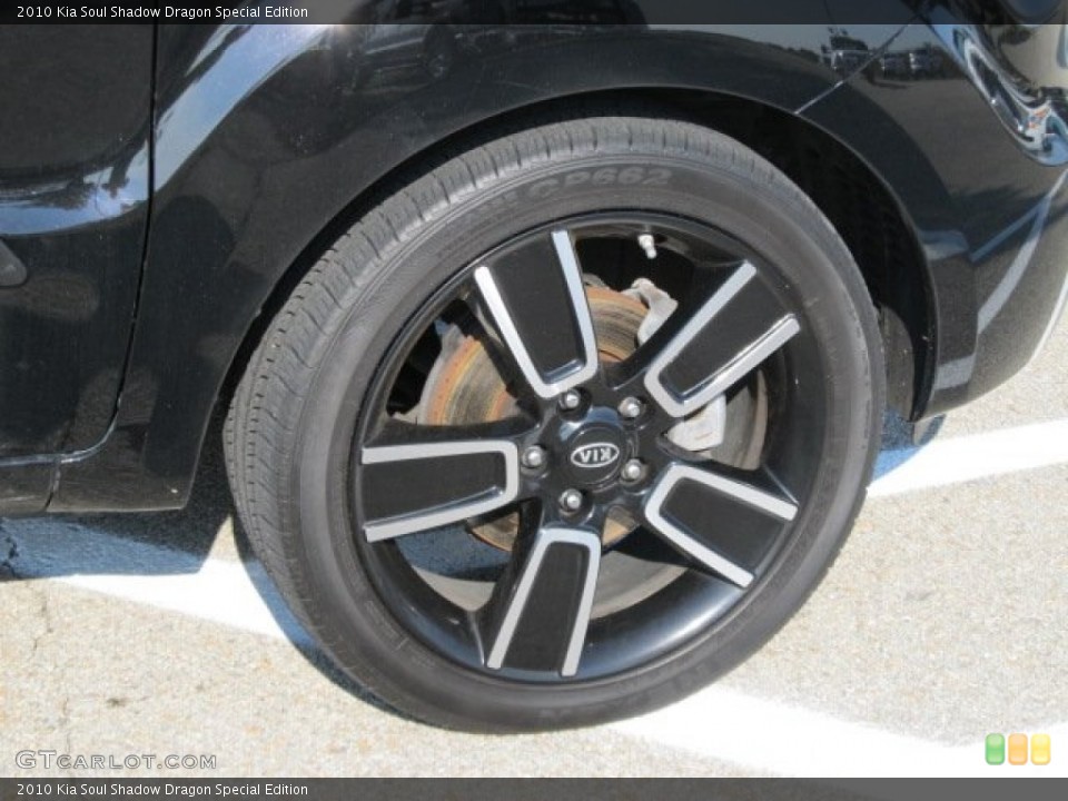2010 Kia Soul Shadow Dragon Special Edition Wheel and Tire Photo #55425771