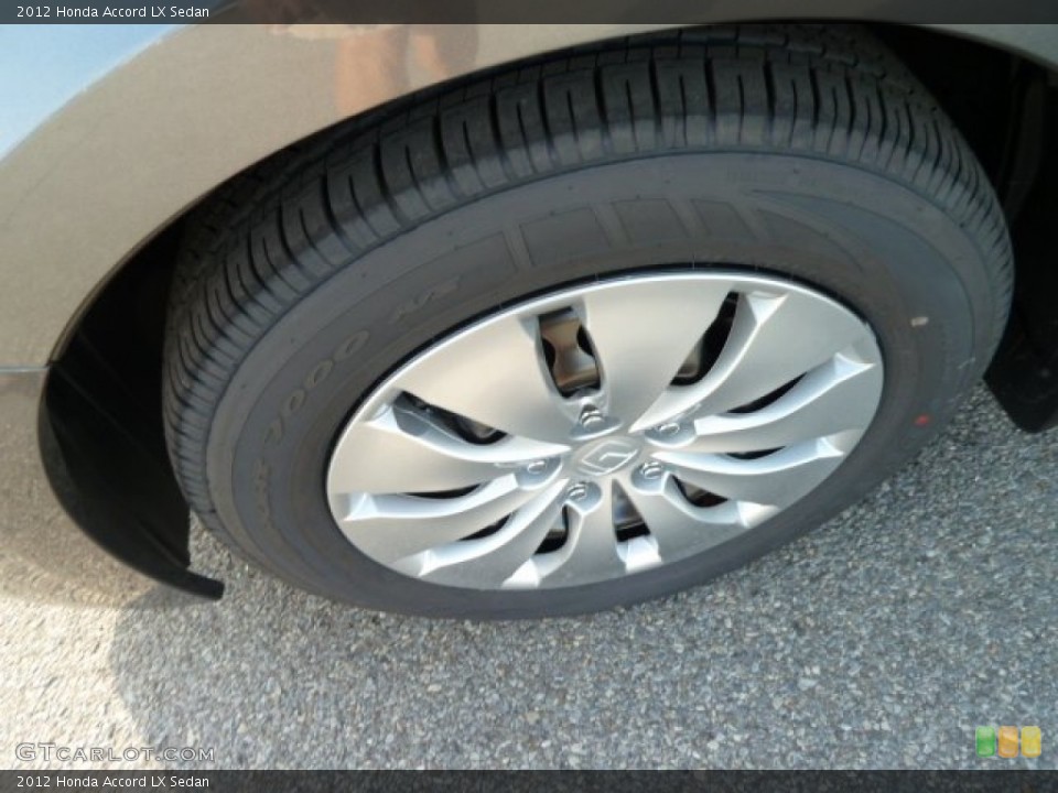 2012 Honda Accord LX Sedan Wheel and Tire Photo #55433366