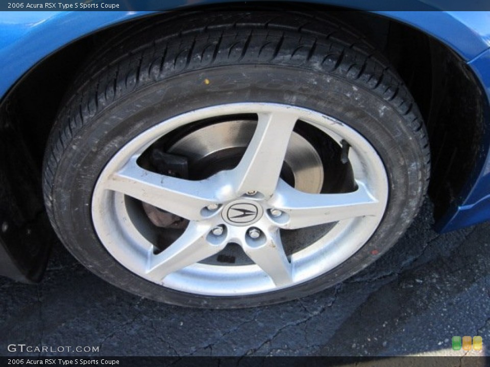 2006 Acura RSX Type S Sports Coupe Wheel and Tire Photo #55435680