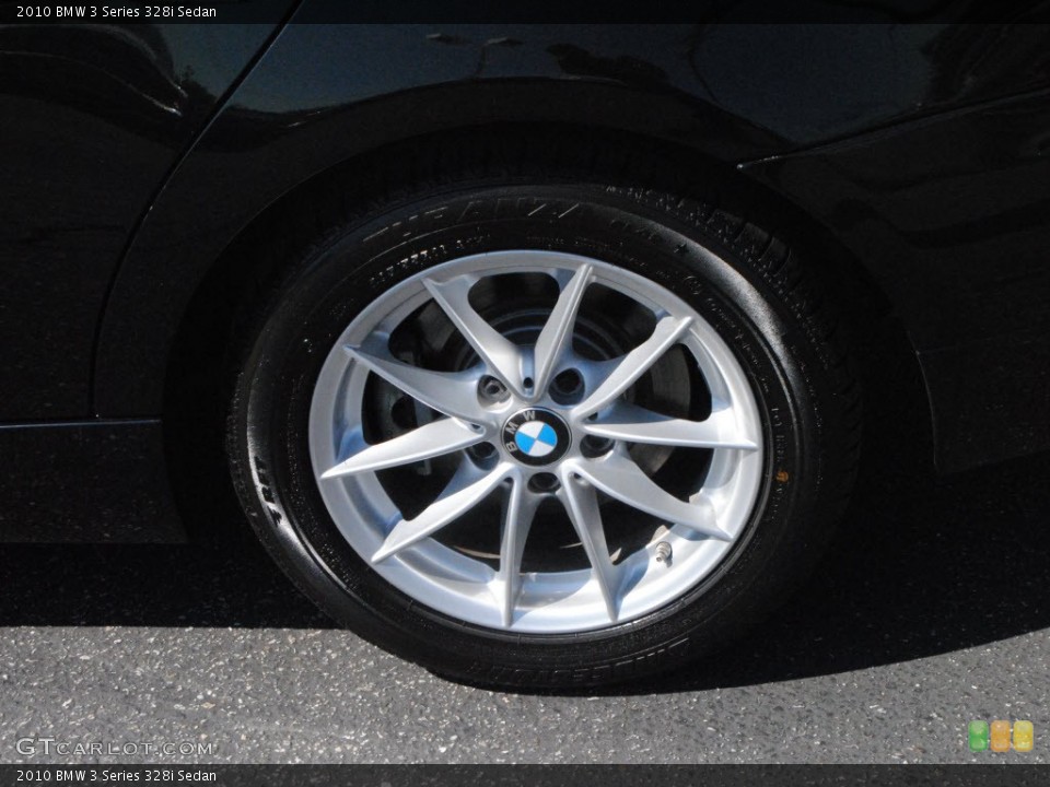 2010 BMW 3 Series 328i Sedan Wheel and Tire Photo #55440561