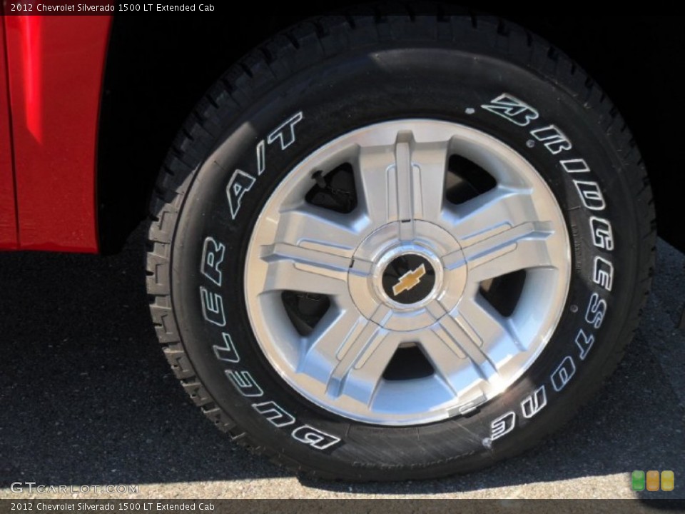 2012 Chevrolet Silverado 1500 LT Extended Cab Wheel and Tire Photo #55441164