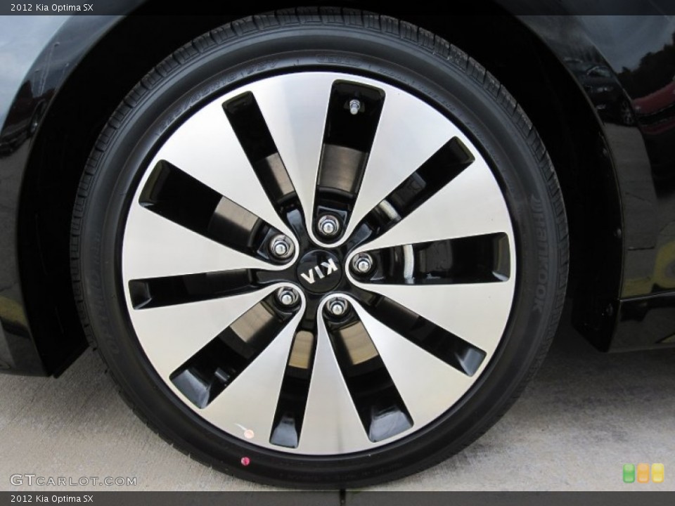 2012 Kia Optima SX Wheel and Tire Photo #55442521