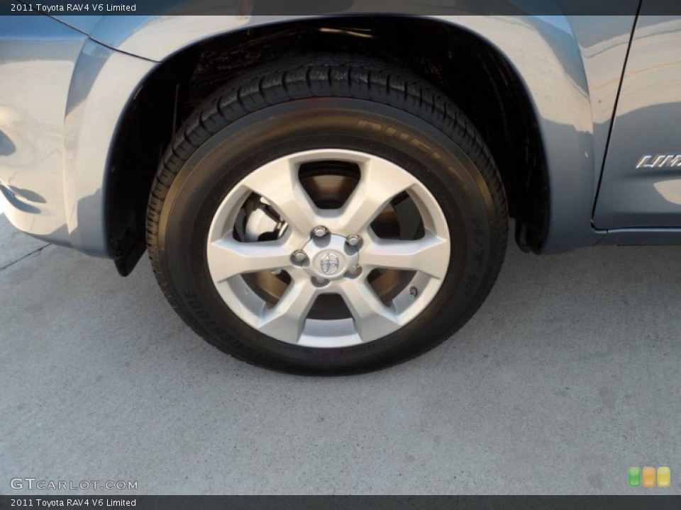 2011 Toyota RAV4 V6 Limited Wheel and Tire Photo #55445561