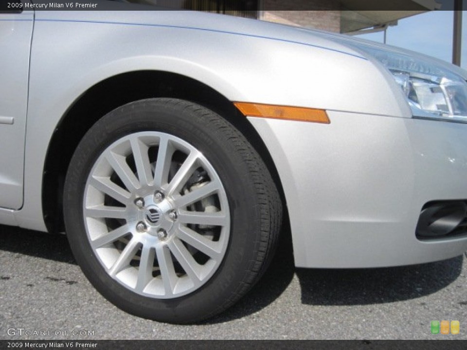 2009 Mercury Milan V6 Premier Wheel and Tire Photo #55446172