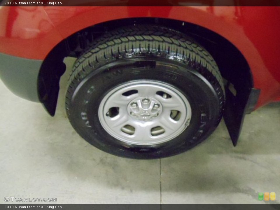 2010 Nissan Frontier XE King Cab Wheel and Tire Photo #55455002