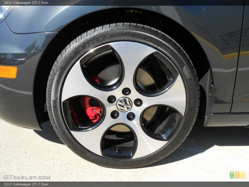 2012 Volkswagen GTI 2 Door Wheel and Tire Photo #55456535