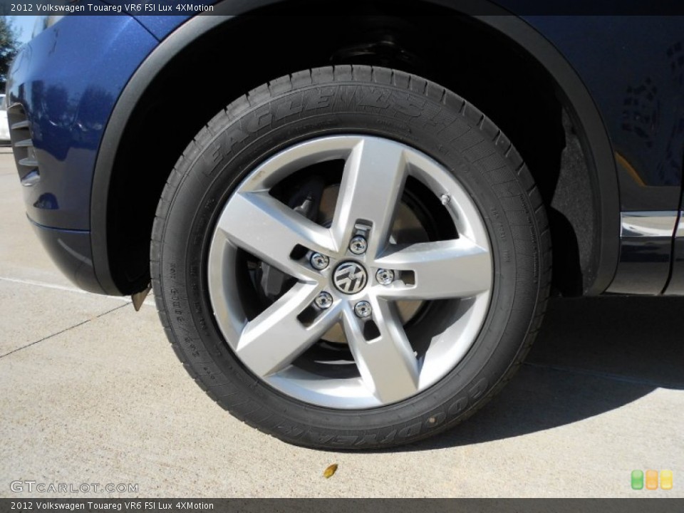 2012 Volkswagen Touareg VR6 FSI Lux 4XMotion Wheel and Tire Photo #55456742