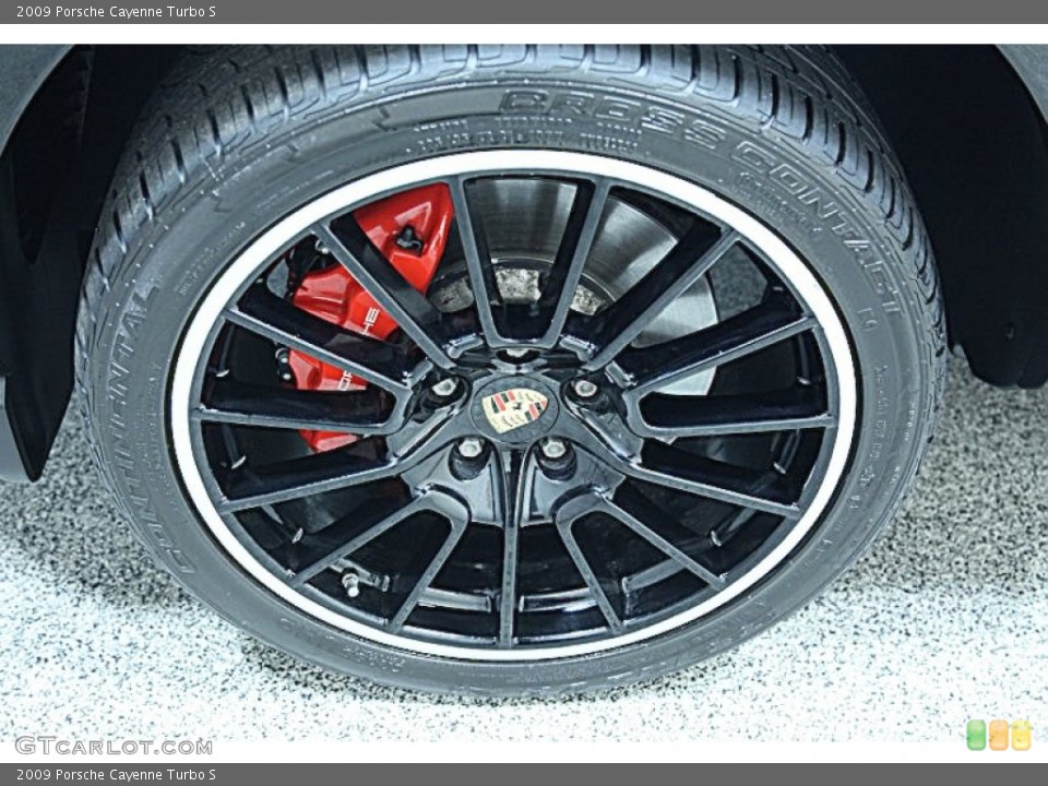 2009 Porsche Cayenne Turbo S Wheel and Tire Photo #55456904