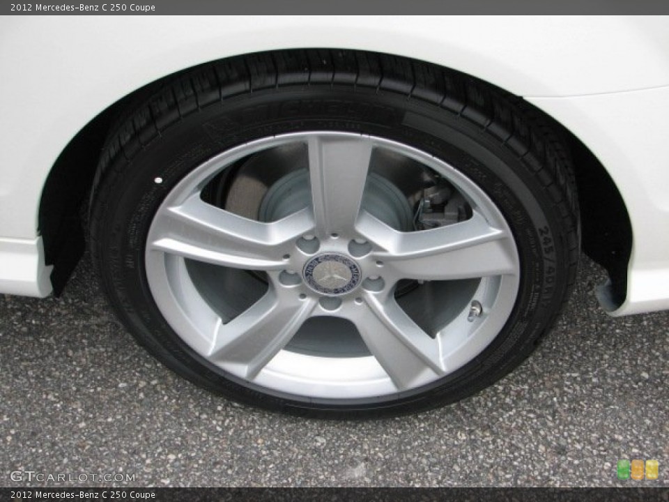 2012 Mercedes-Benz C 250 Coupe Wheel and Tire Photo #55462757