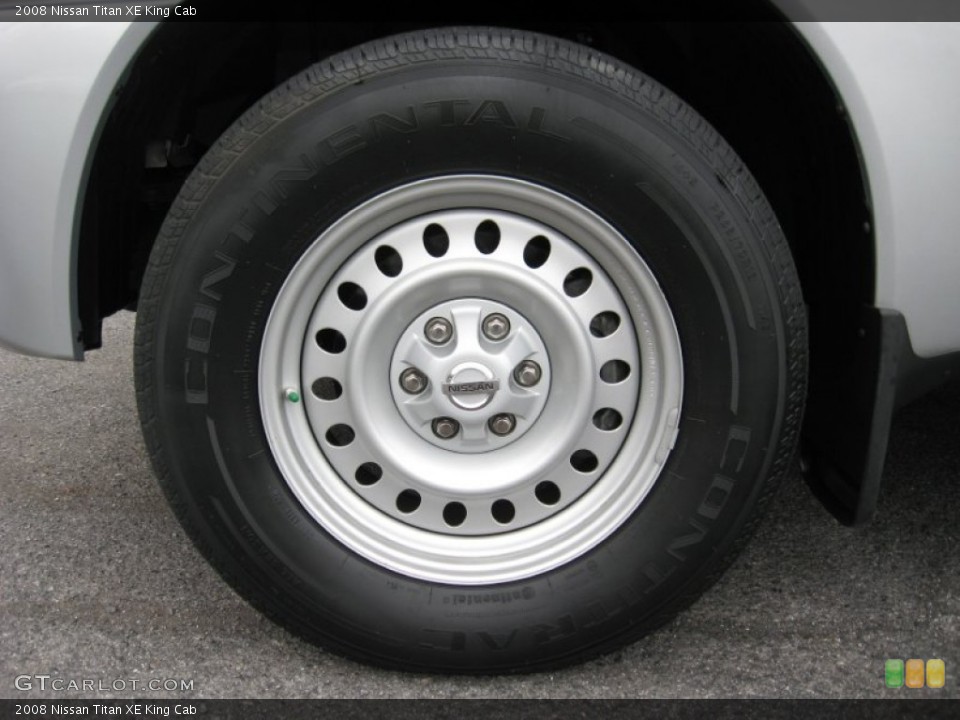 2008 Nissan Titan XE King Cab Wheel and Tire Photo #55463280