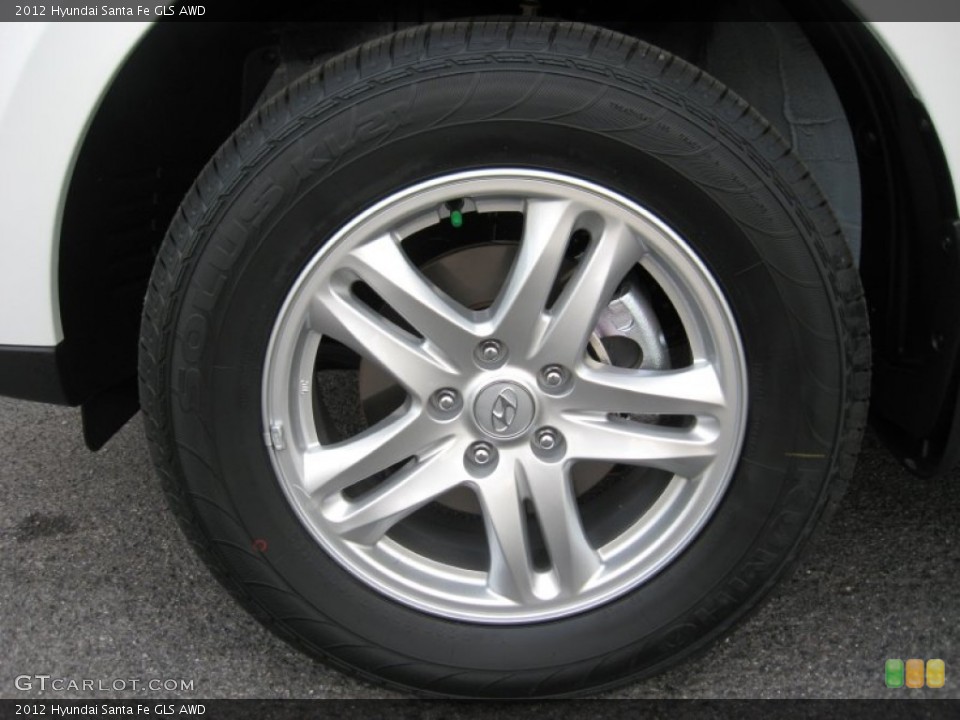 2012 Hyundai Santa Fe GLS AWD Wheel and Tire Photo #55463564