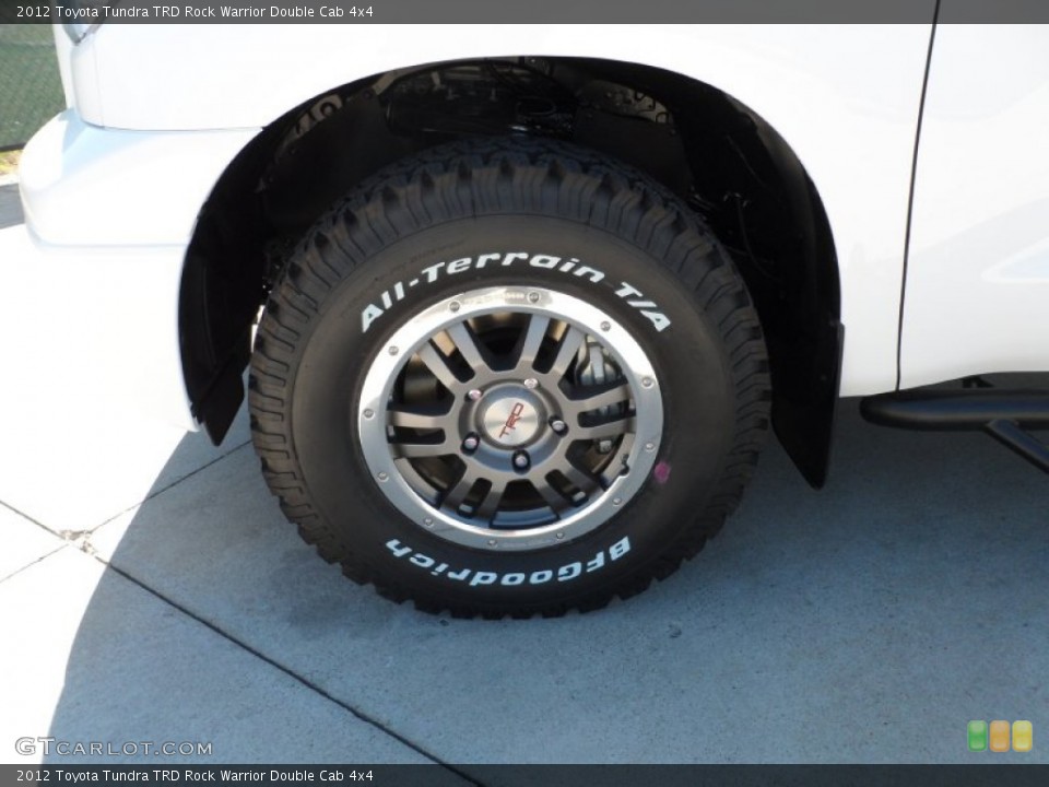 2012 Toyota Tundra TRD Rock Warrior Double Cab 4x4 Wheel and Tire Photo #55469309