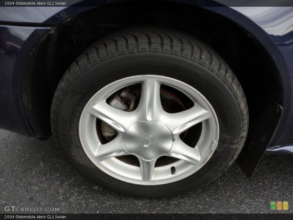 2004 Oldsmobile Alero GL1 Sedan Wheel and Tire Photo #55477805