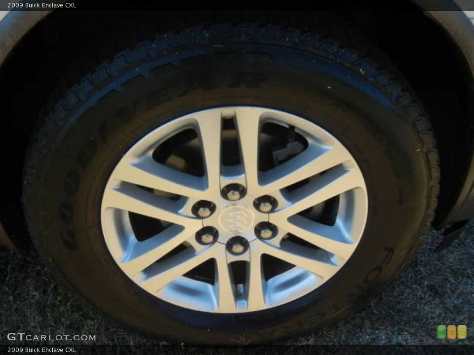 2009 Buick Enclave CXL Wheel and Tire Photo #55478855