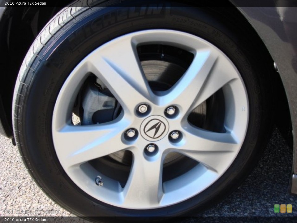 2010 Acura TSX Sedan Wheel and Tire Photo #55479263