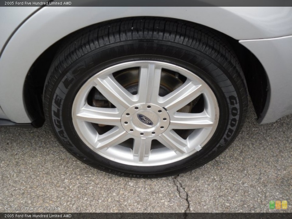 2005 Ford Five Hundred Limited AWD Wheel and Tire Photo #55480937