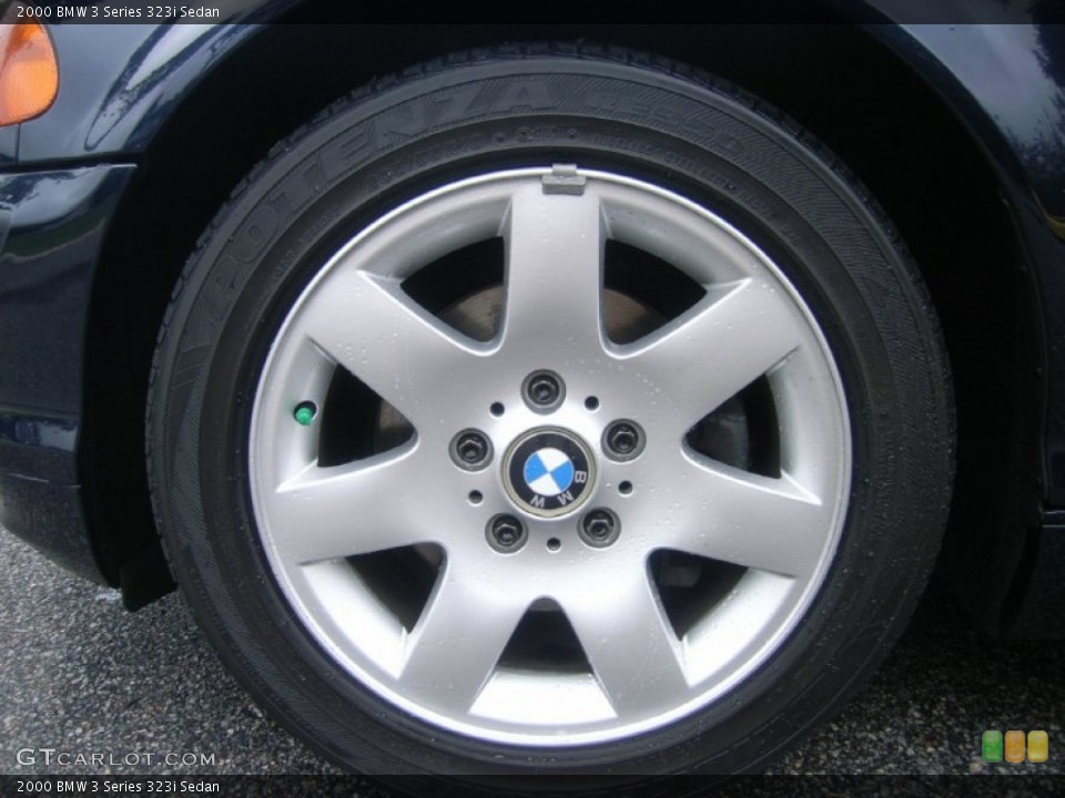 2000 BMW 3 Series 323i Sedan Wheel and Tire Photo #55482030
