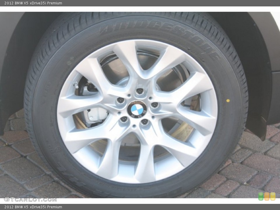 2012 BMW X5 xDrive35i Premium Wheel and Tire Photo #55483949