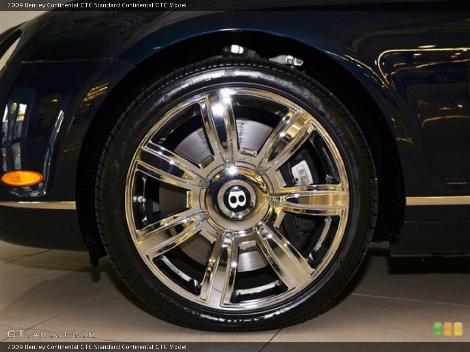 2009 Bentley Continental GTC  Wheel and Tire Photo #55486511