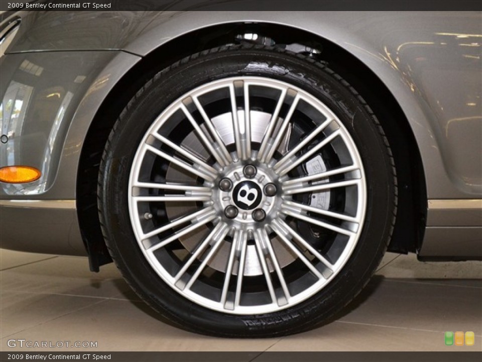 2009 Bentley Continental GT Speed Wheel and Tire Photo #55486643