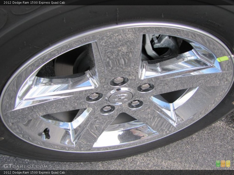 2012 Dodge Ram 1500 Express Quad Cab Wheel and Tire Photo #55488617