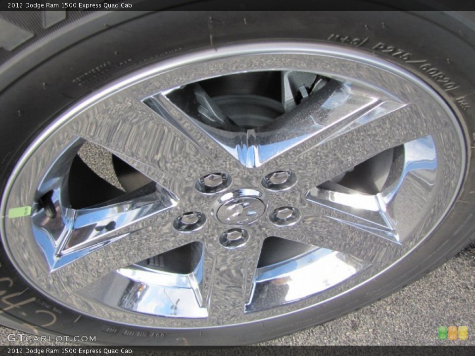 2012 Dodge Ram 1500 Express Quad Cab Wheel and Tire Photo #55488833