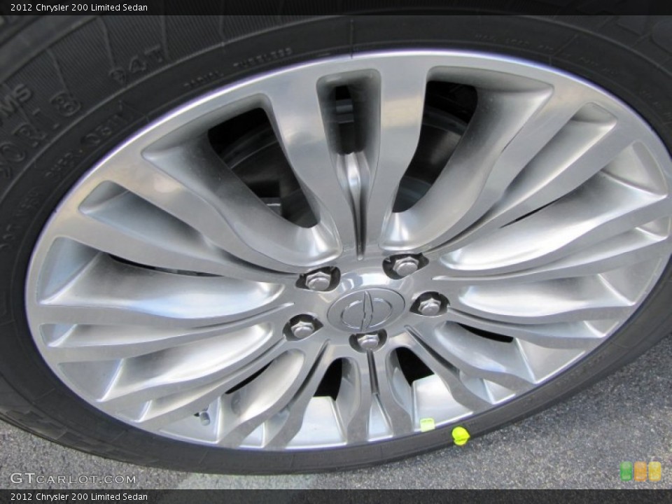 2012 Chrysler 200 Limited Sedan Wheel and Tire Photo #55490867