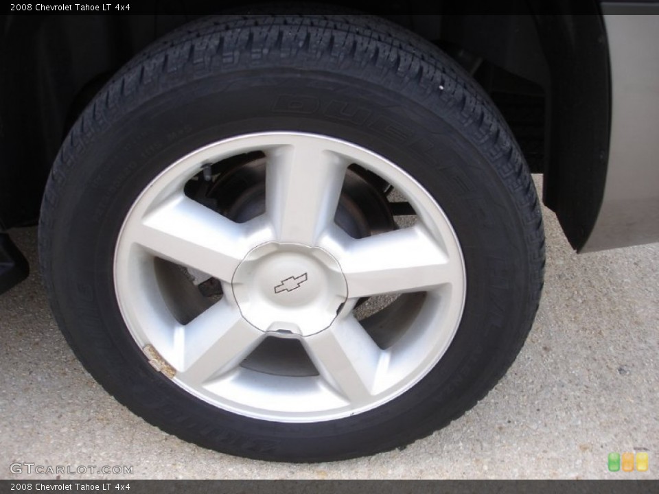 2008 Chevrolet Tahoe LT 4x4 Wheel and Tire Photo #55492892