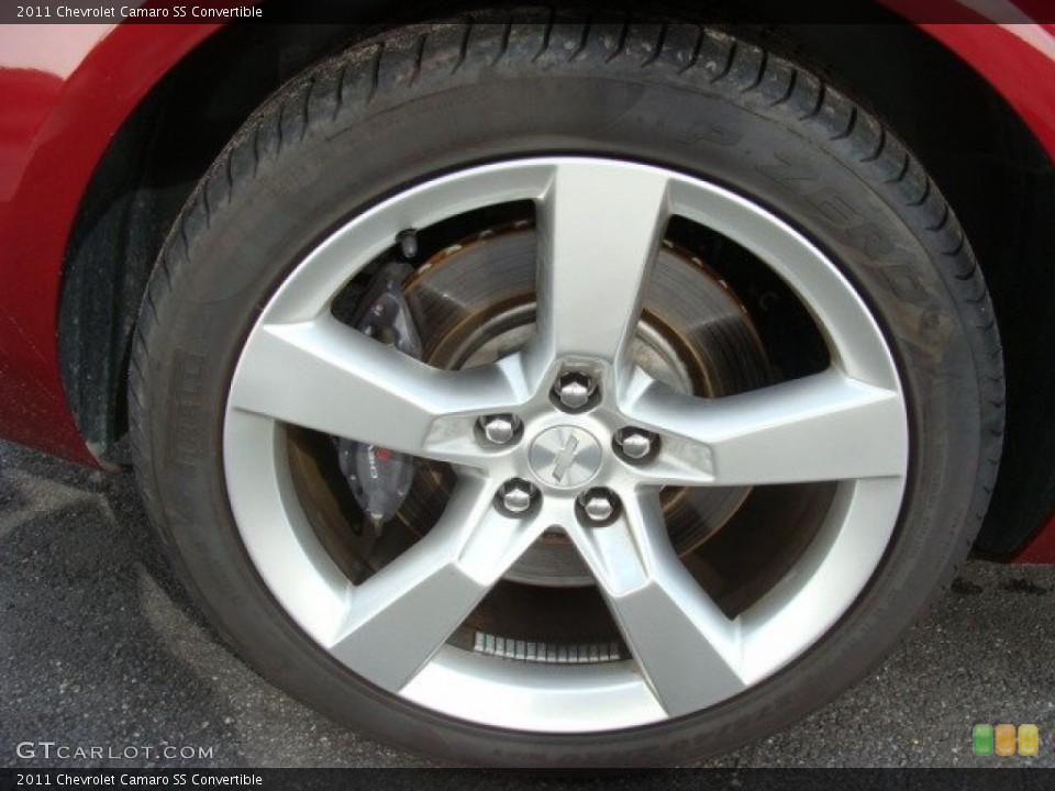 2011 Chevrolet Camaro SS Convertible Wheel and Tire Photo #55499447