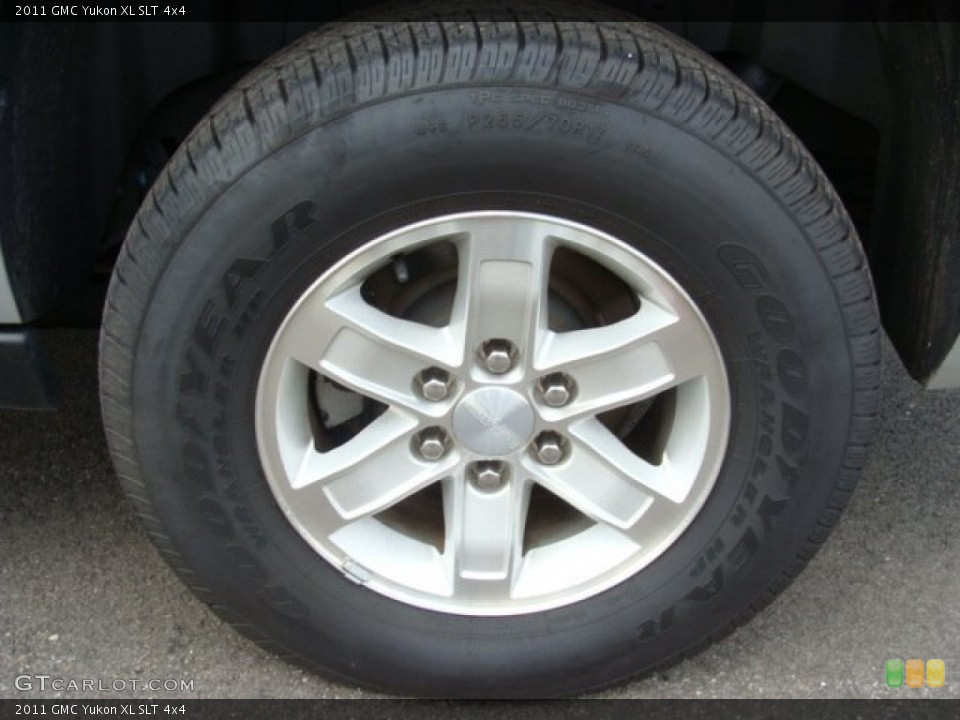 2011 GMC Yukon XL SLT 4x4 Wheel and Tire Photo #55500257