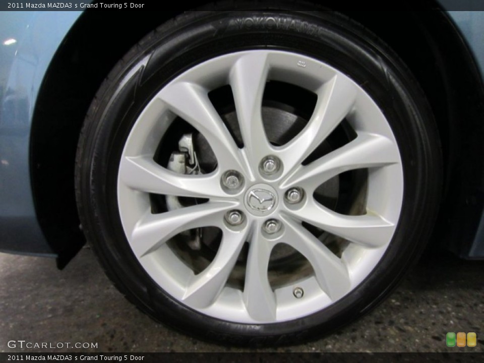 2011 Mazda MAZDA3 s Grand Touring 5 Door Wheel and Tire Photo #55511381