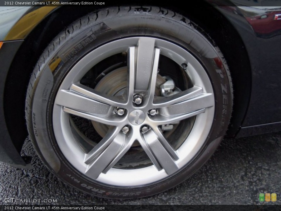 2012 Chevrolet Camaro LT 45th Anniversary Edition Coupe Wheel and Tire Photo #55511444