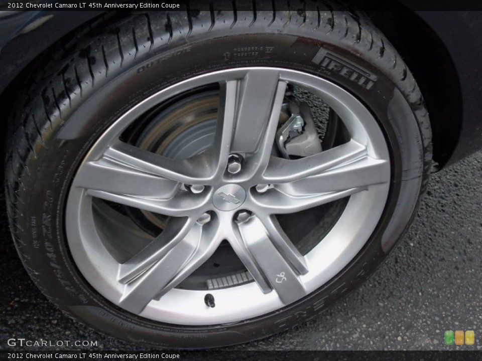 2012 Chevrolet Camaro LT 45th Anniversary Edition Coupe Wheel and Tire Photo #55511459