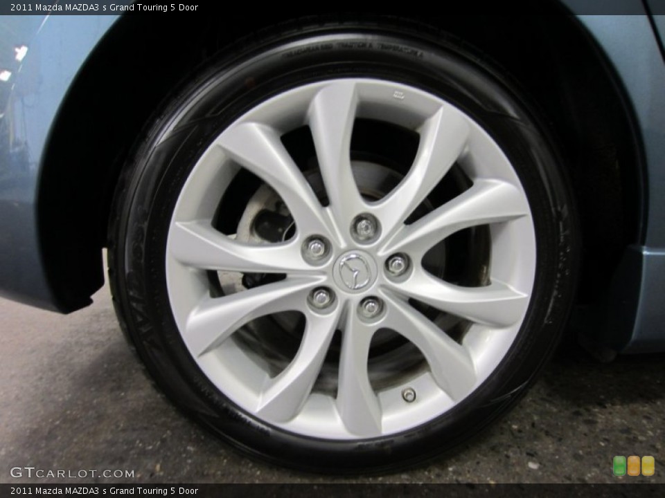 2011 Mazda MAZDA3 s Grand Touring 5 Door Wheel and Tire Photo #55511465